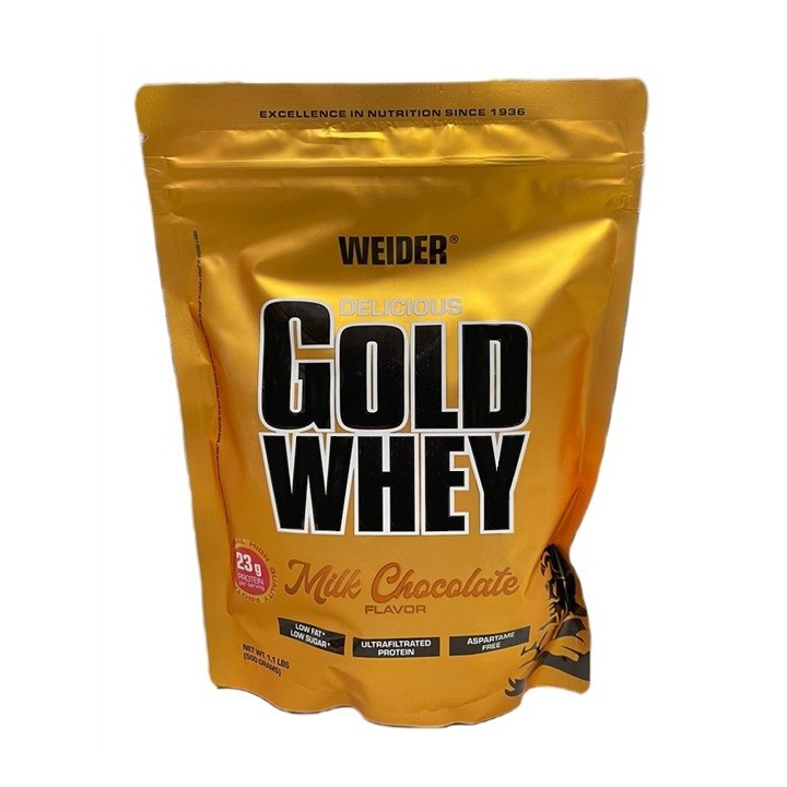 Gold Whey Weider 500 g: Proteine Concentrate 23 g