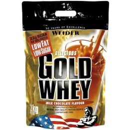 Gold Whey Weider 2 kg: Proteine Concentrate 23 g
