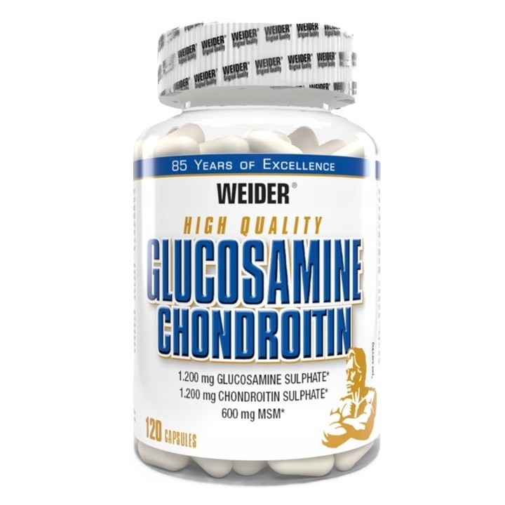 Glucosamine Chondroitin MSM Weider | 120 Caps