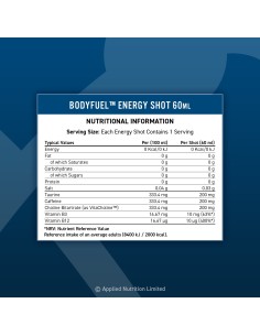 Bodyfuel Energy Shots 12 x 60 ml 2