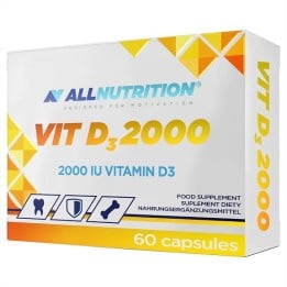 Vitamin D3 2000 IU ALLNUTRITION | 60 Softgels