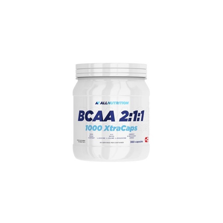 2:1:1 BCAA Capsules 360 ct AllNutrition 6 g Serving