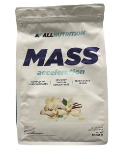 Mass Acceleration 3000 grams 2