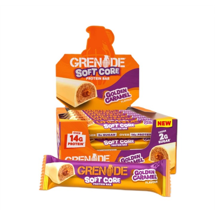 Barretta proteica ripiena 12x50 g Grenade Soft Core