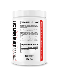The Curse! Creatine Unflavored 500 grams 2