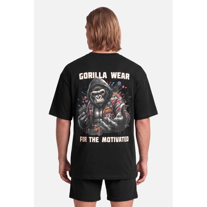 T-Shirt Uomo Cotone Biologico Gorilla Wear Regular Fit