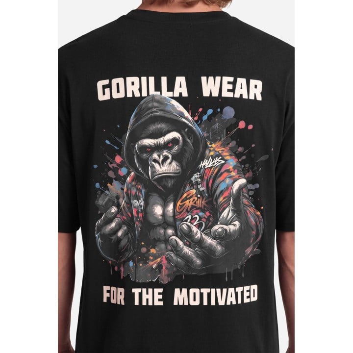T-Shirt Uomo Cotone Biologico Gorilla Wear Regular Fit