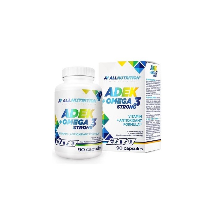 Omega 3 ADEK 90 capsule ALLNUTRITION: EPA DHA