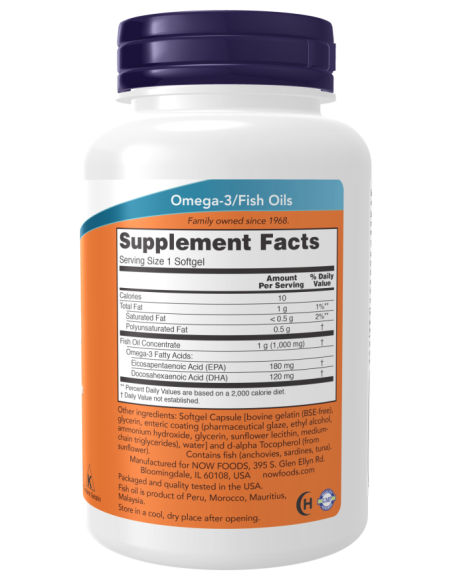 Omega-3 Enteric Coated 90 softgels