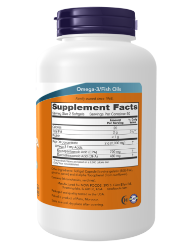 Super Omega EPA Molecularly Distilled 240 softgels
