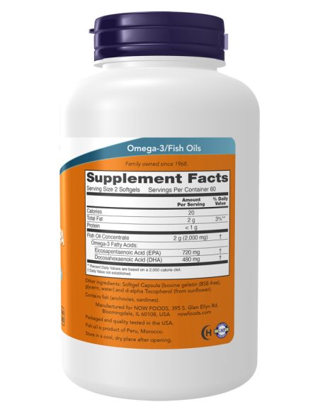Super Omega EPA Molecularly Distilled 240 softgels