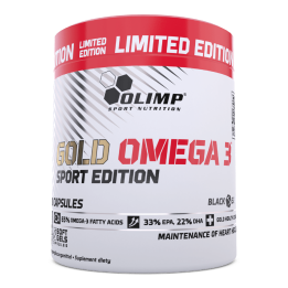 Omega 3 EPA DHA 200 Capsules Olimp: 65% fish oil