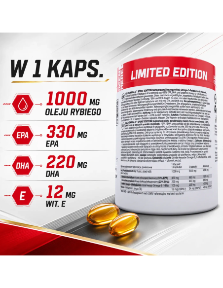 Gold Omega 3 Sport Edition 200 caps