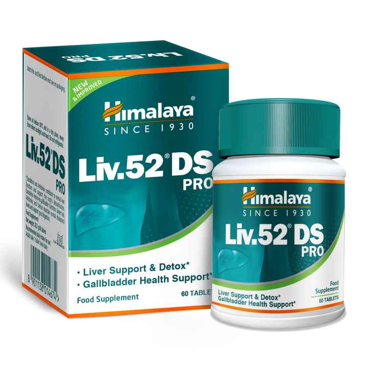 Liv.52 DS PRO 60 compresse Himalaya per il fegato
