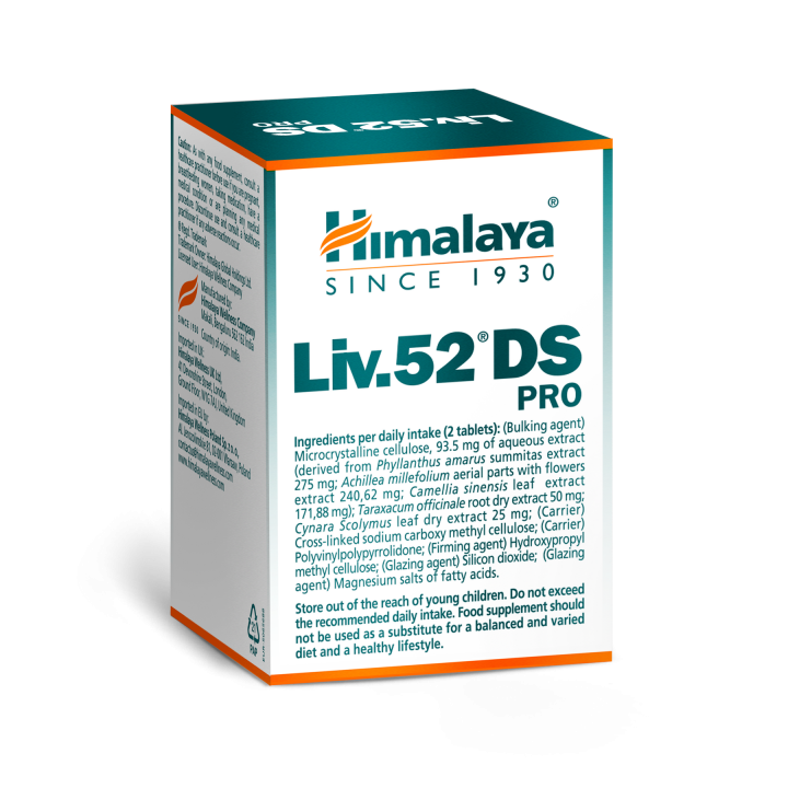 Liv.52 DS PRO 60 compresse Himalaya per il fegato