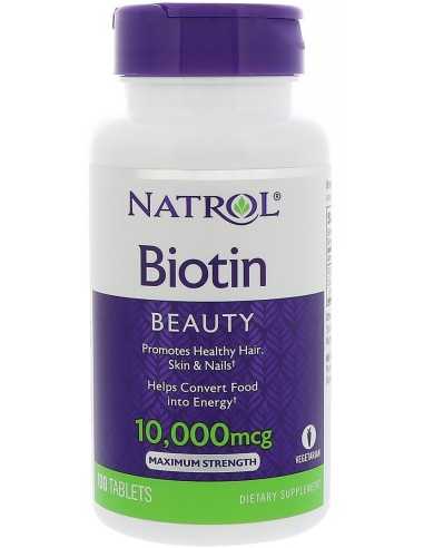 Biotin 10000mcg 100 tablets