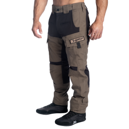 Tactical cargo pants Black/Green GASP: ripstop