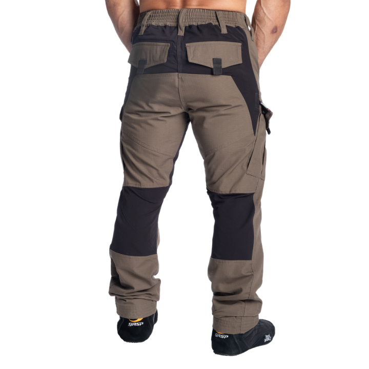 Pantaloni cargo tattici Black/Green GASP: ripstop