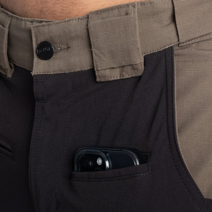 Pantaloni cargo tattici Black/Green GASP: ripstop