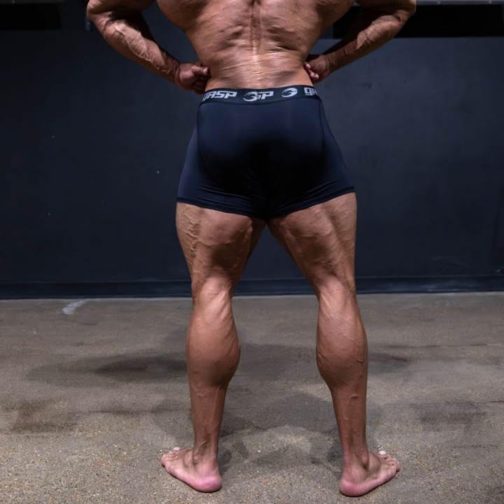 Boxer sportivi GASP: tessuto tecnico traspirante