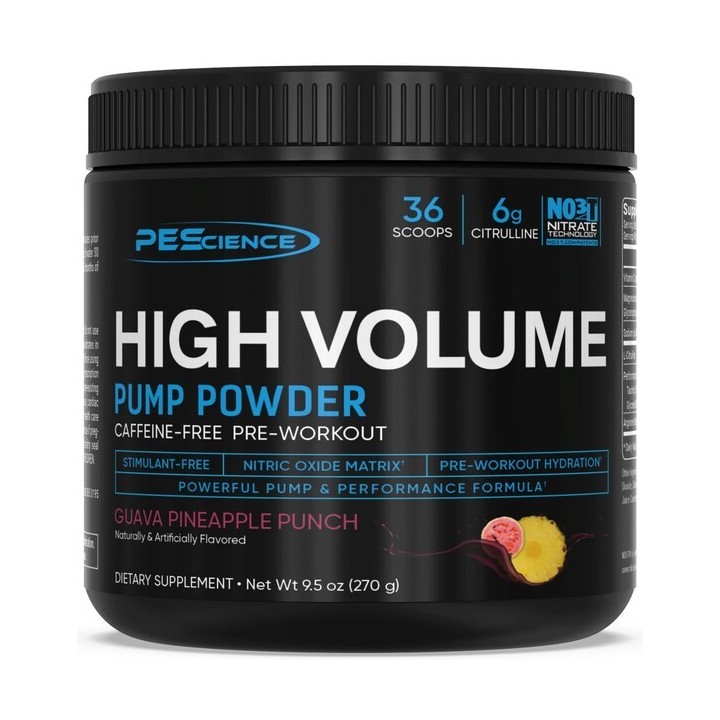 Pre workout senza caffeina PEScience: 6 g citrullina