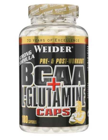 BCAA + L-Glutamine Caps 180 caps
