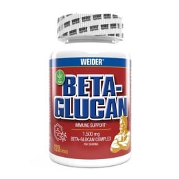 Beta glucan supplement 120 capsules Weider: vitamin C
