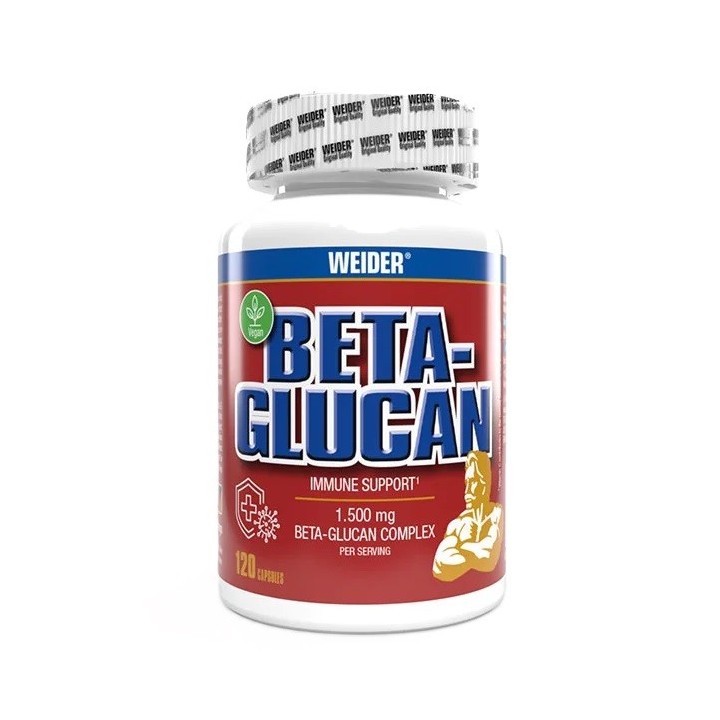Integratore beta glucano 120 capsule Weider: vitamina C