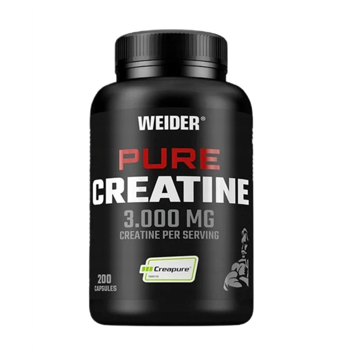 Creapure creatine monohydrate Weider: vegan capsules