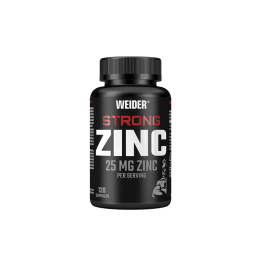 Zinc Citrate Supplement Weider: 25 mg Per Capsule