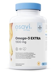 Omega-3 Extra Molecularly Distilled 1300mg (Lemon) 120...