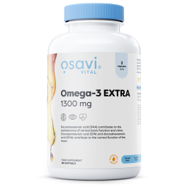 Omega 3 EPA DHA 180 softgels Osavi: TG fish oil