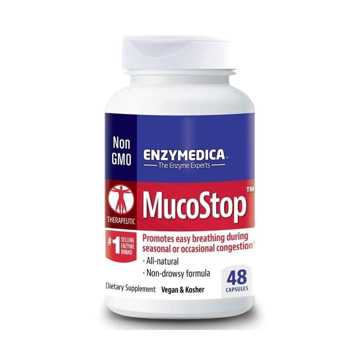 Enzimi per il muco Enzymedica: Mucolase e 12 enzimi
