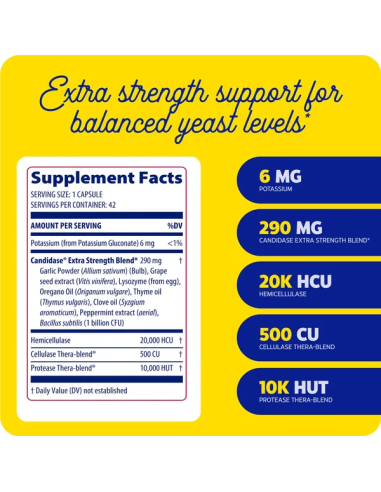 Candidase Extra Strength 42 caps