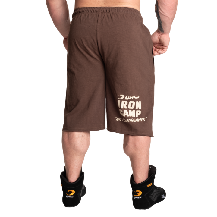 GASP Cotton Gym Shorts: Heavy Slub Fabric