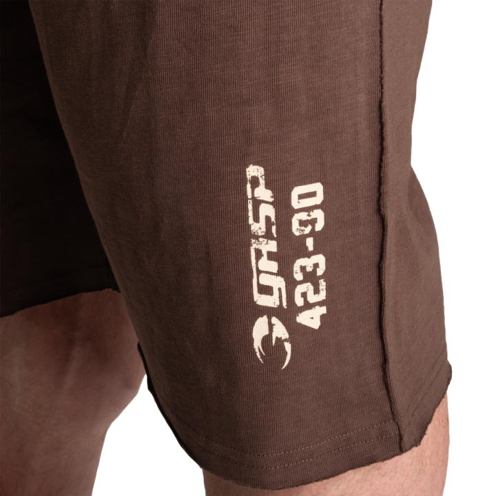 GASP Cotton Gym Shorts: Heavy Slub Fabric