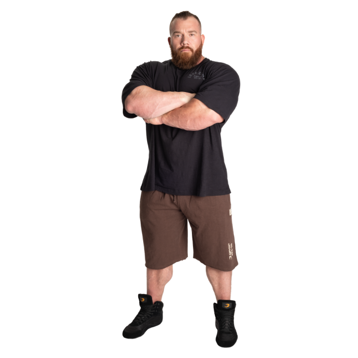 GASP Cotton Gym Shorts: Heavy Slub Fabric