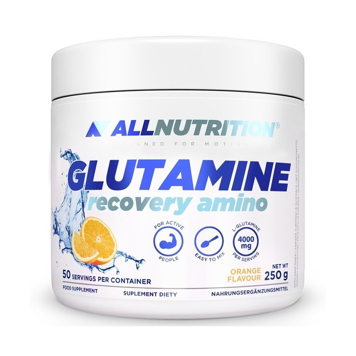 Glutammina in polvere 250 g ALLNUTRITION: 4 g per dose