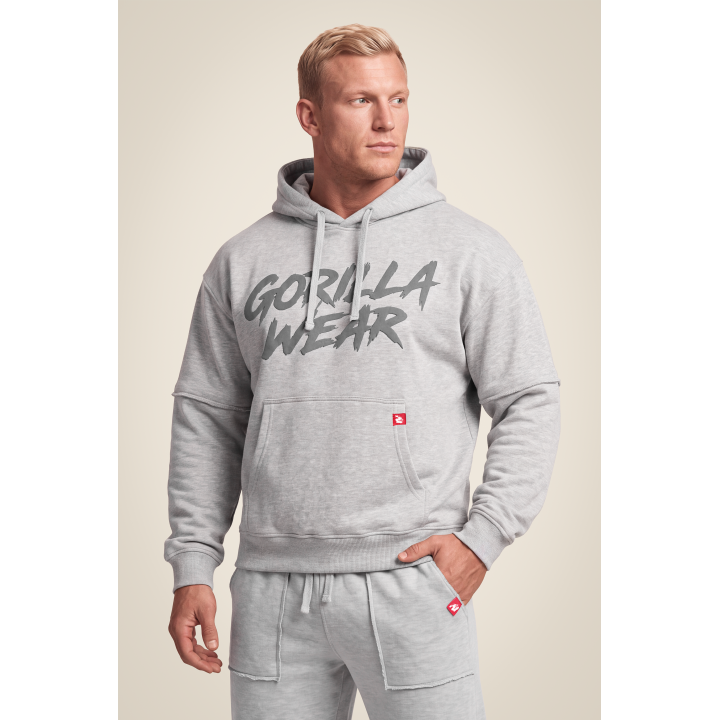 Oversized gym hoodie Gorilla Wear: cotton blend