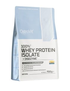 100% Whey Protein Isolate + Digezyme Natural 700 grams