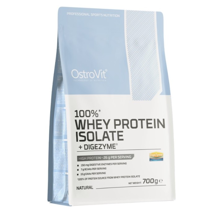 Proteine whey isolate 700 g OstroVit: con DigeZyme