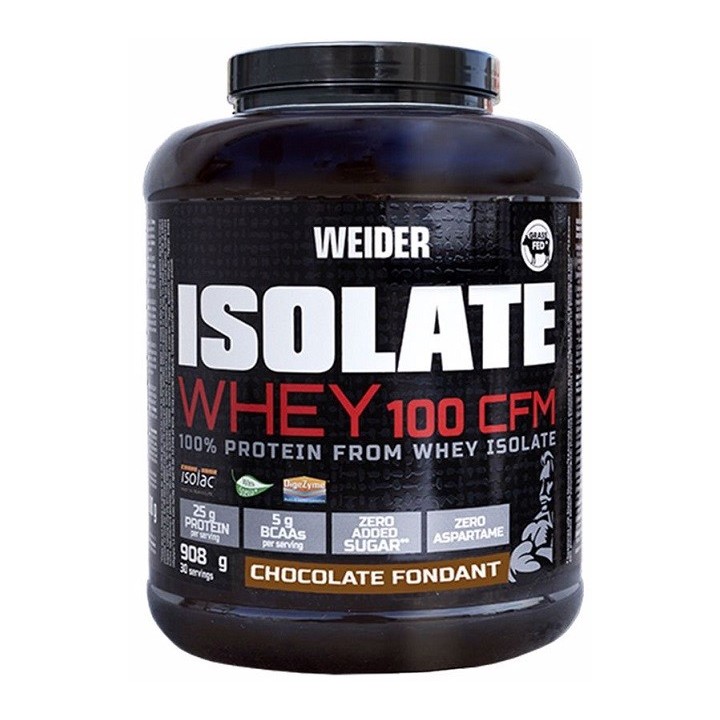 Proteine whey isolate 2 kg Weider: CFM e Isolac