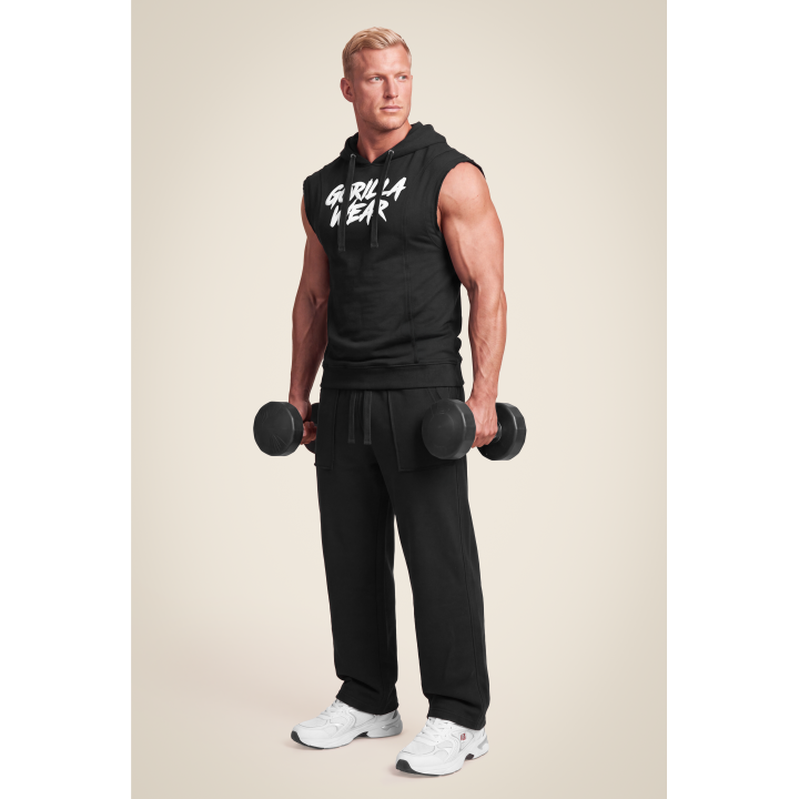 Felpa senza maniche Gorilla Wear: taglio oversized