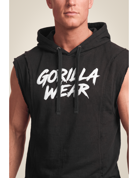 Sleeveless Hoodie Gorilla Wear: Oversized Fit
