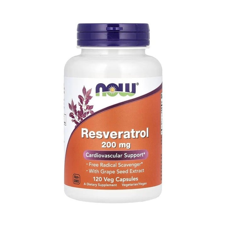 Resveratrolo 200 mg NOW Foods: trans-resveratrolo