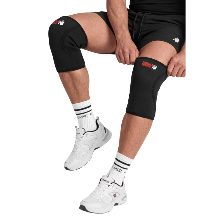 Ginocchiere Knee Sleeves 5 mm Gorilla Wear: neoprene