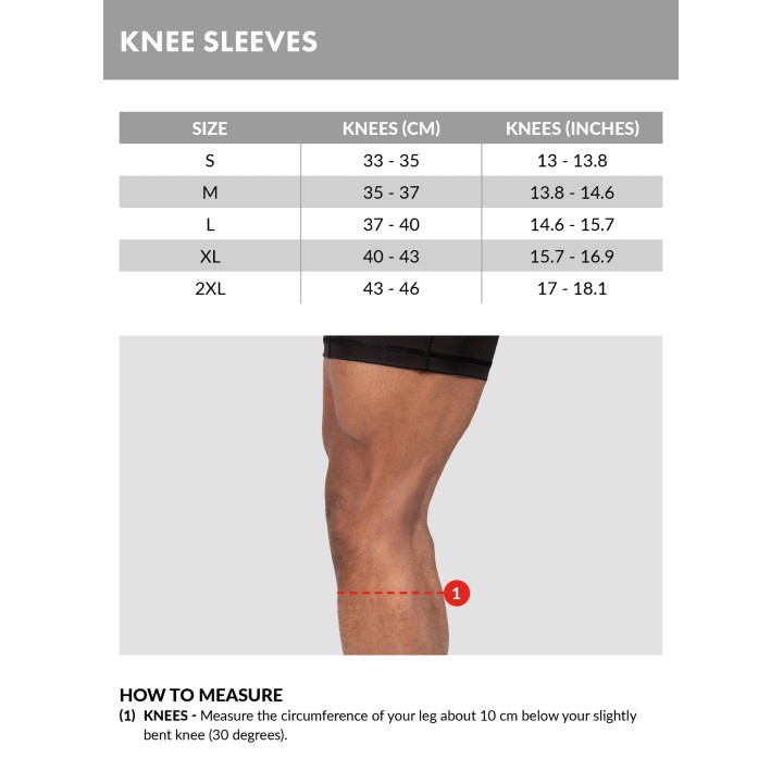 Gorilla Wear Knee Sleeves 5 mm: Reinforced Stitching