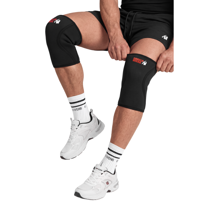 Premium Neoprene Knee Sleeves Gorilla Wear: 7 mm Thick