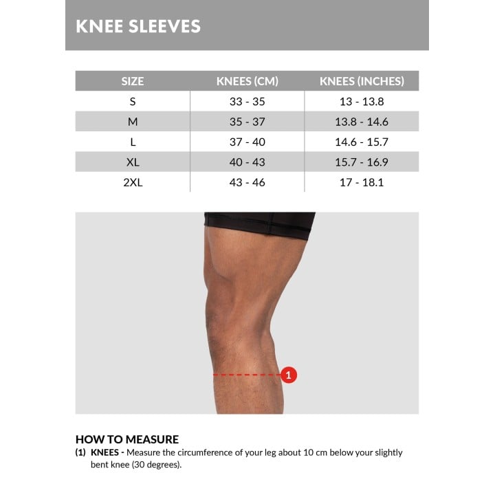 Premium Neoprene Knee Sleeves Gorilla Wear: 7 mm Thick
