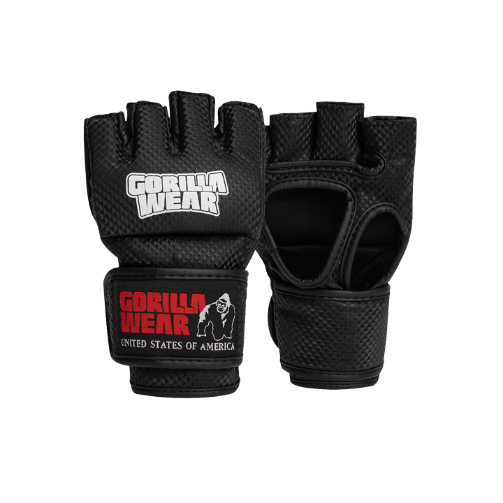 Guanti MMA senza pollice Gorilla Wear: velcro al polso